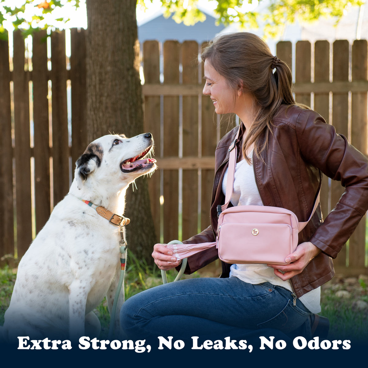 Puppington 3-in-1 Crossbody Dog Treat Pouch with Matching Poop Bags