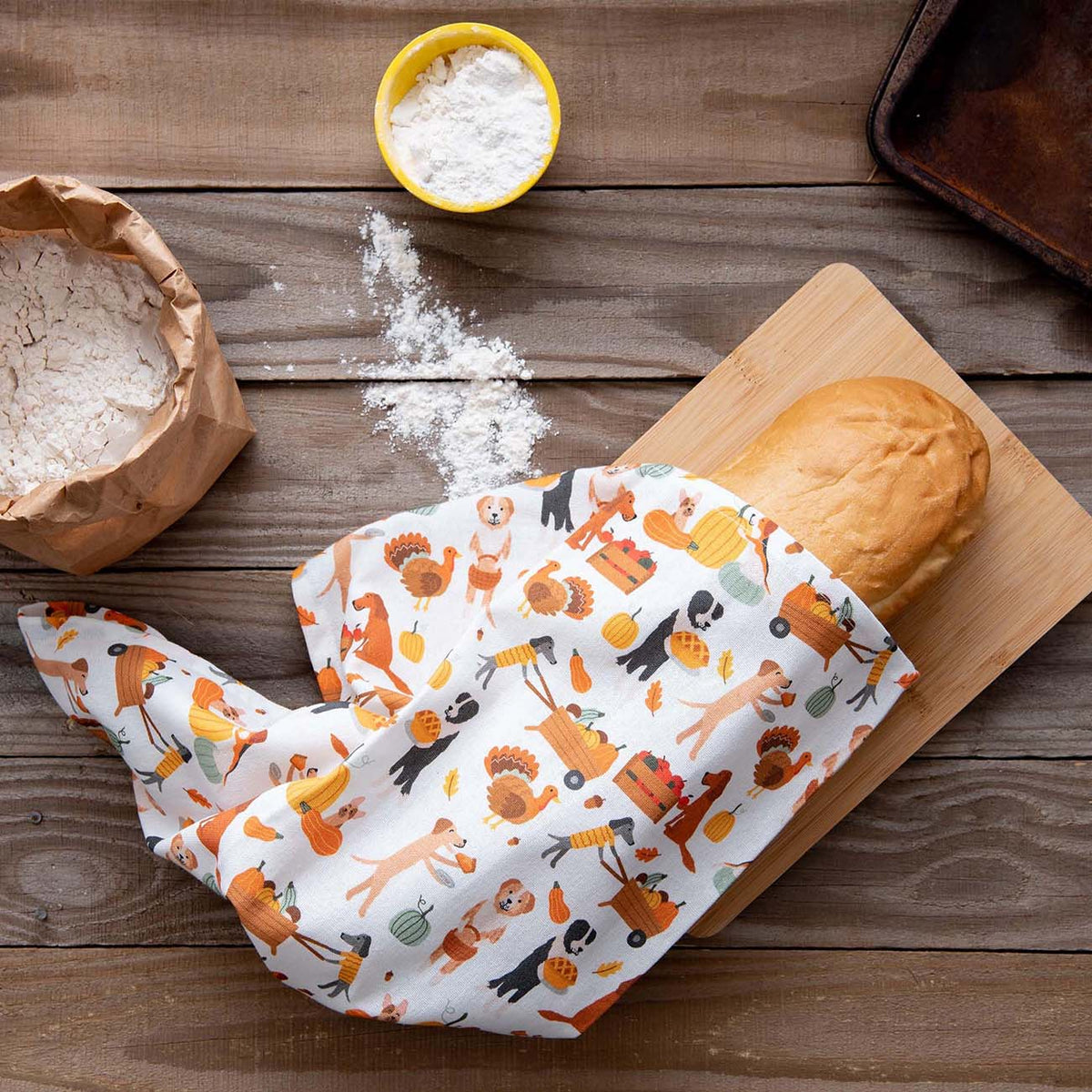 Puppington Kitchen Towels - Harvest Hounds