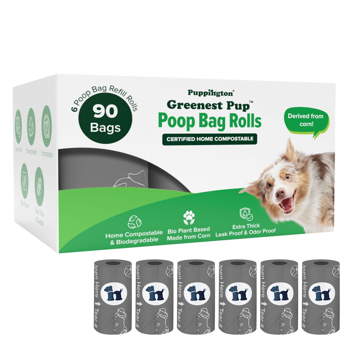 Greenest Pup™ Compostable Dog Poop Bags