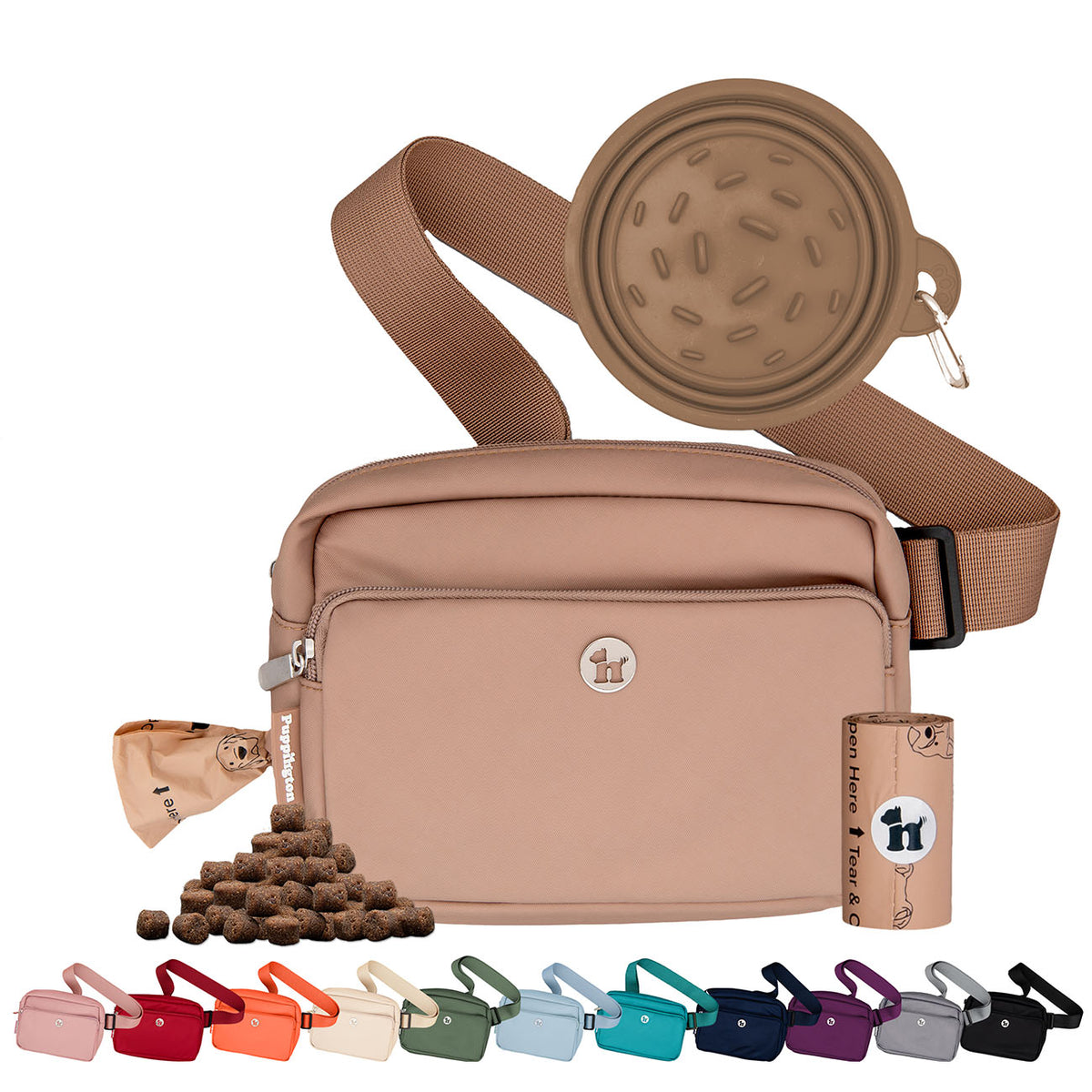 Favorite Things 2024 | 3-in-1 Crossbody Dog Bag, Bowl & Poop