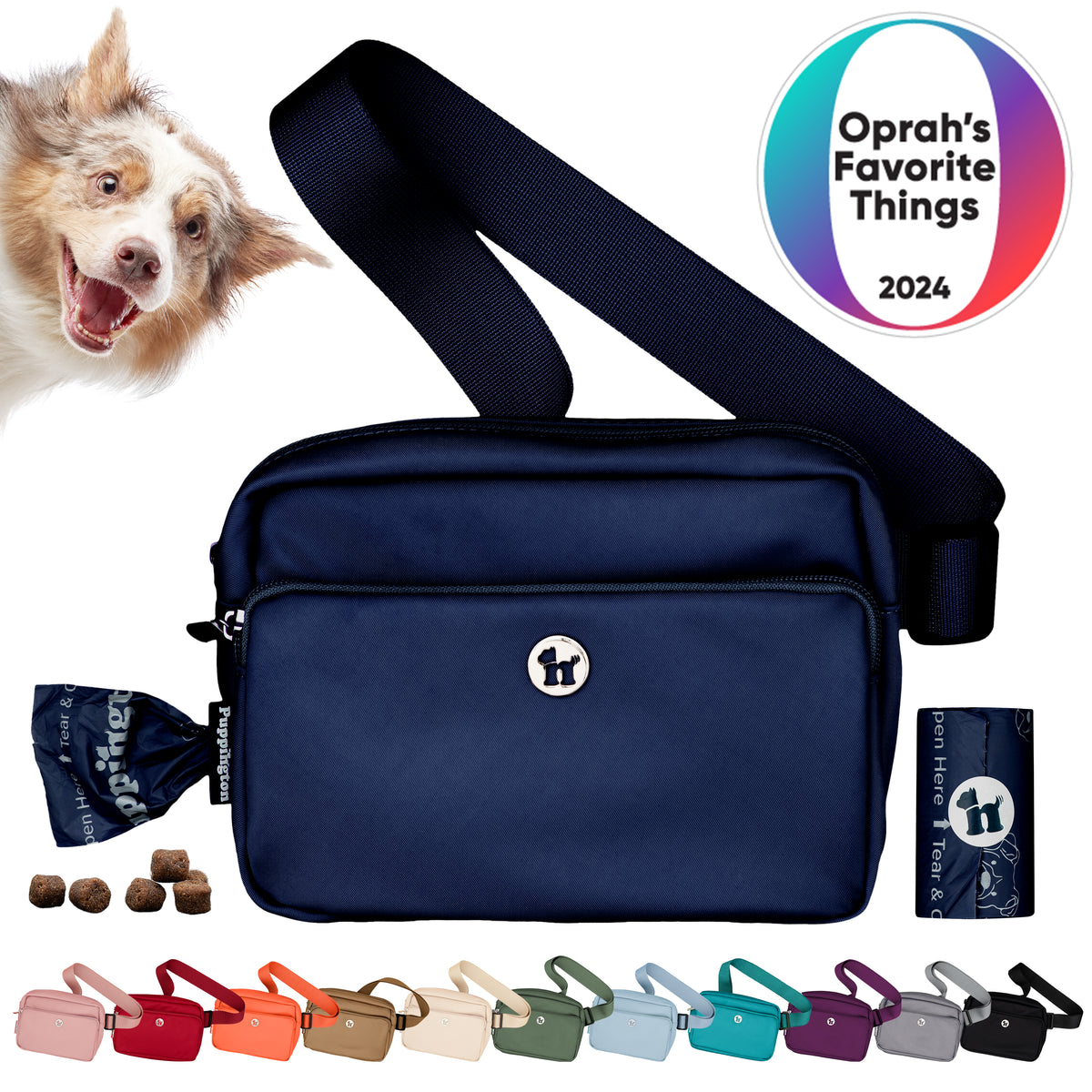 Favorite Things 2024 | Puppington 3-in-1 Dog Walking Bag and