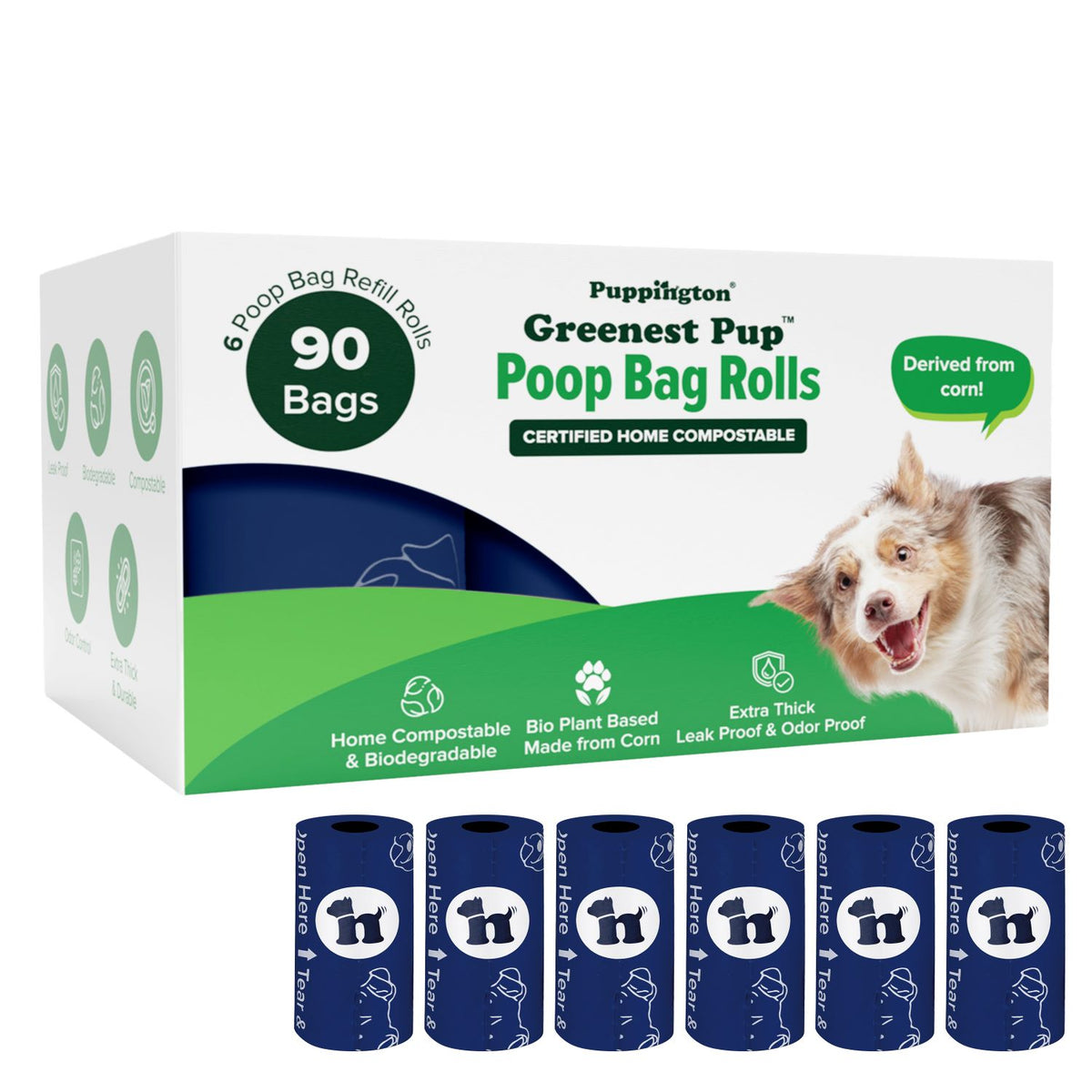 Greenest Pup™ Compostable Dog Poop Bags