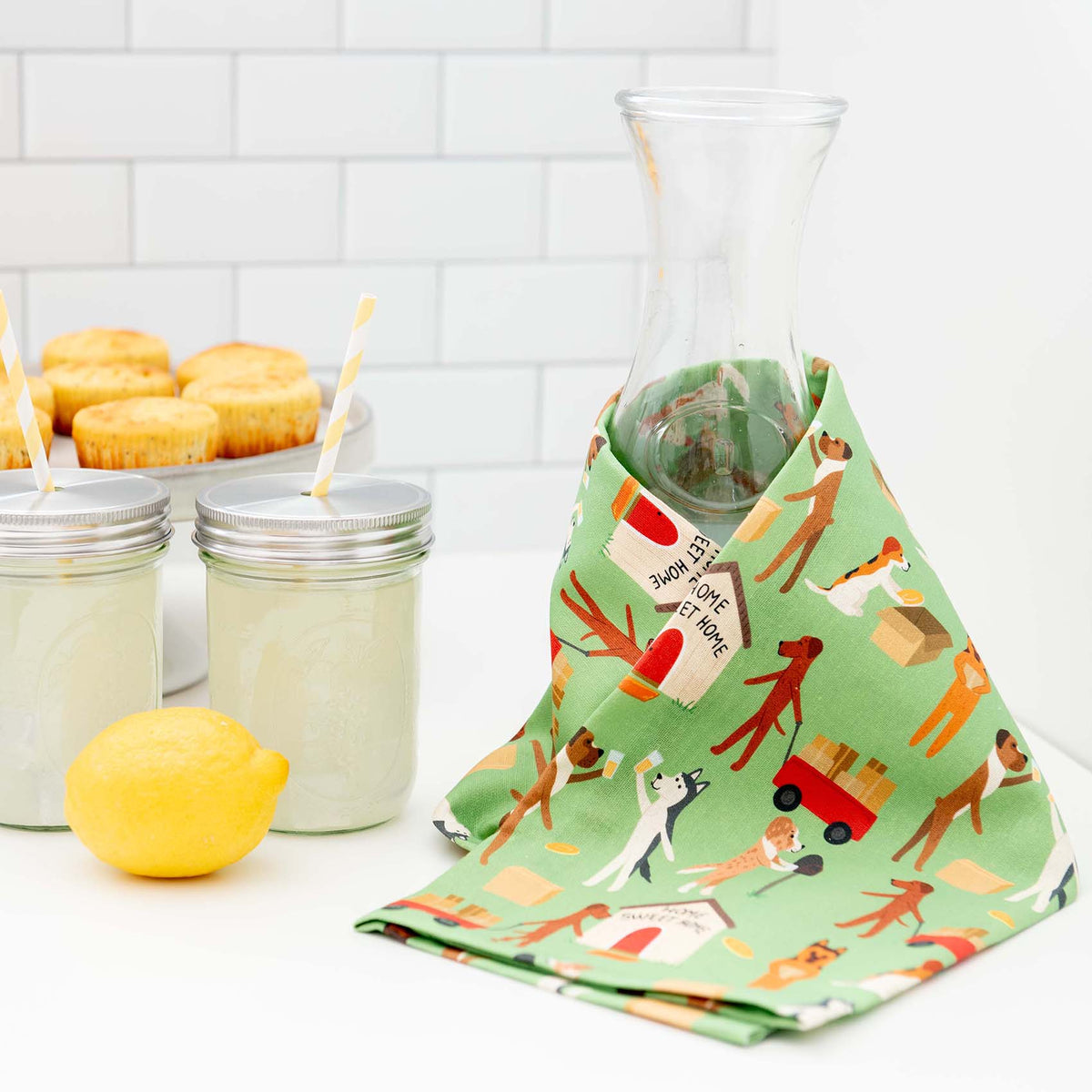Puppington Kitchen Towels - Home Sweet Home