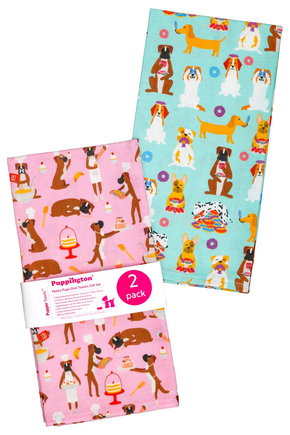 Puppington Keukendoeken - Pastry Pups