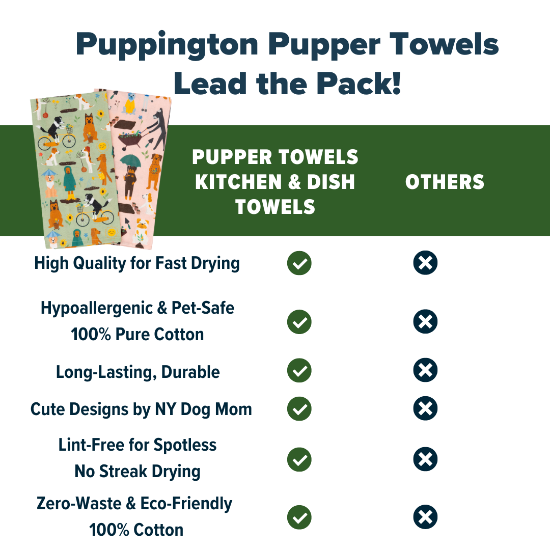 Petals Pups Comparison Chart