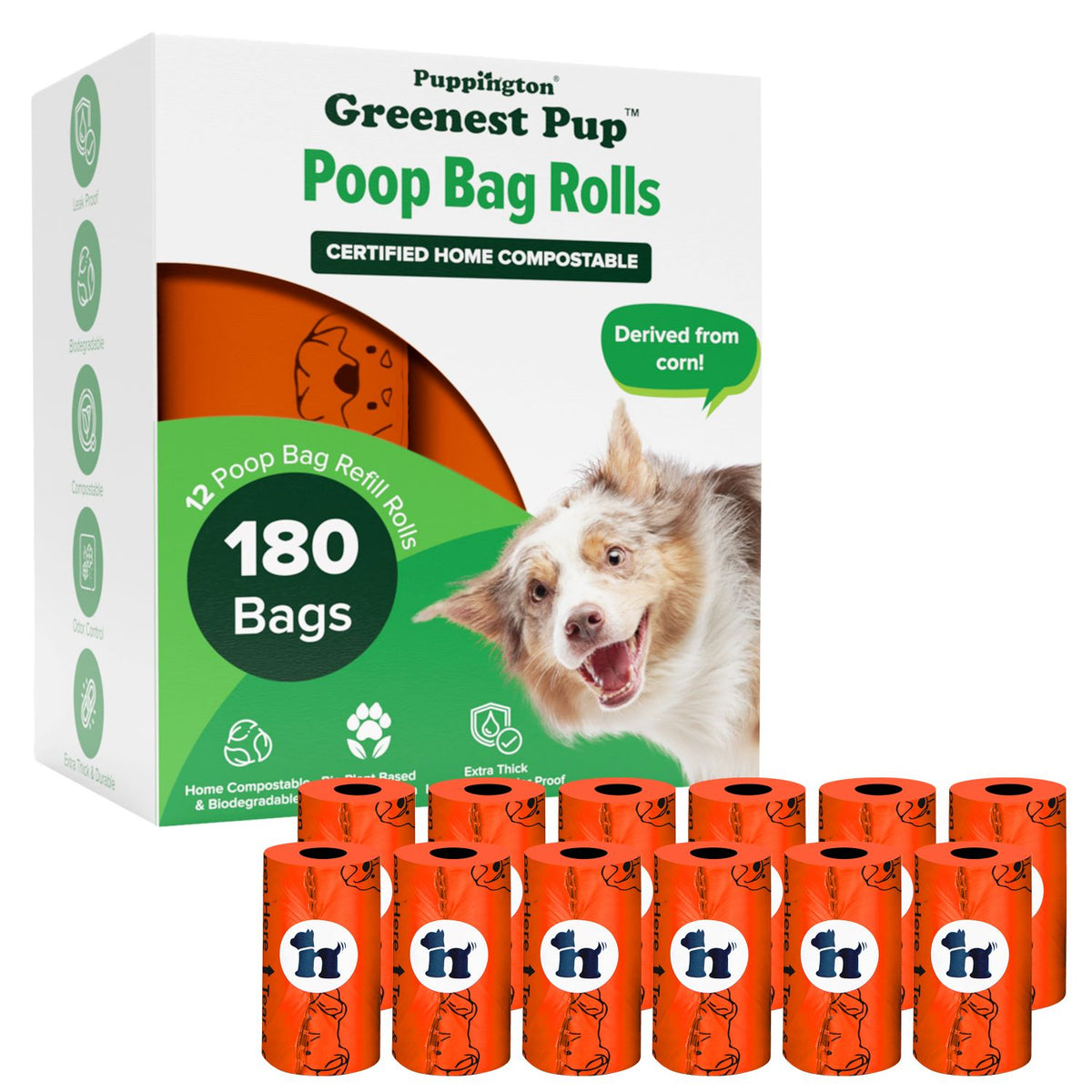 Greenest Pup™ Compostable Dog Poop Bags