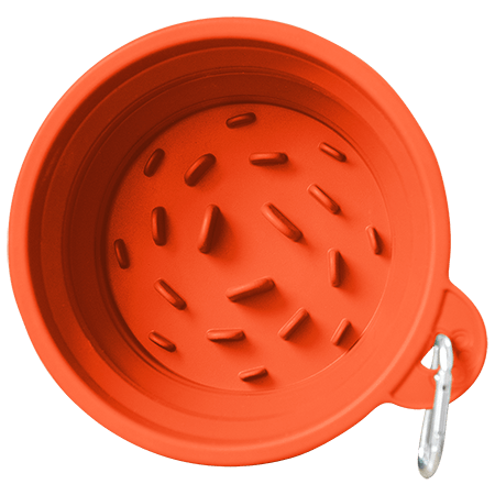 Puppington Slow-Feeding Travel Dog Bowl