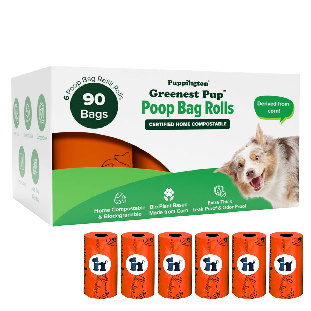 Greenest Pup™ Compostable Dog Poop Bags