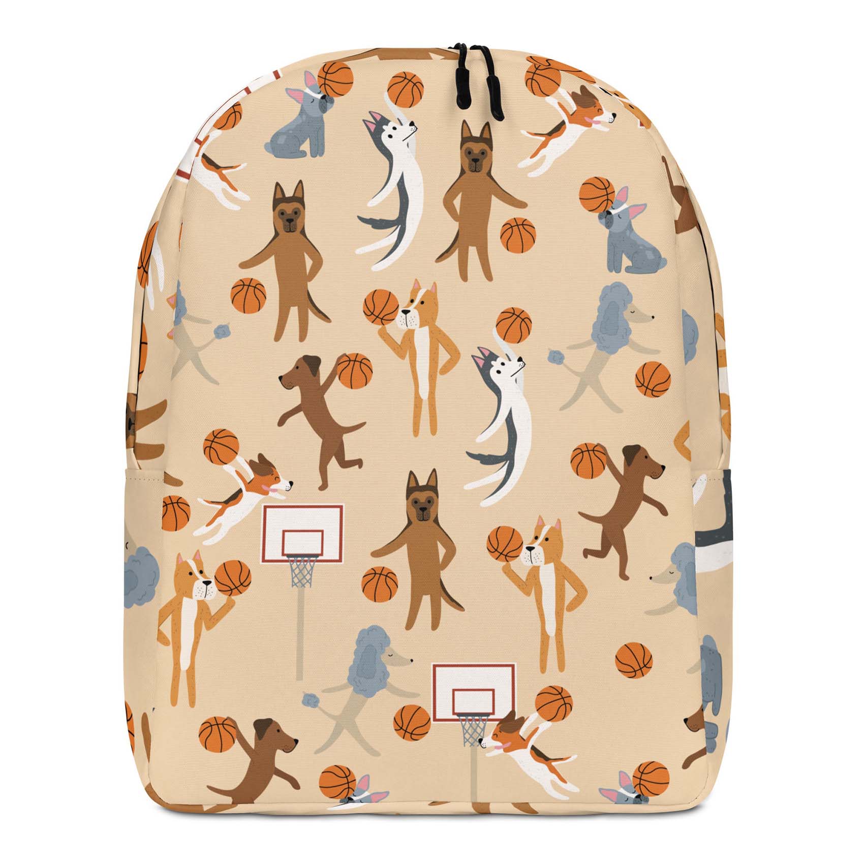 Pawsitive Pals Basketball Backpack (minimalist style)