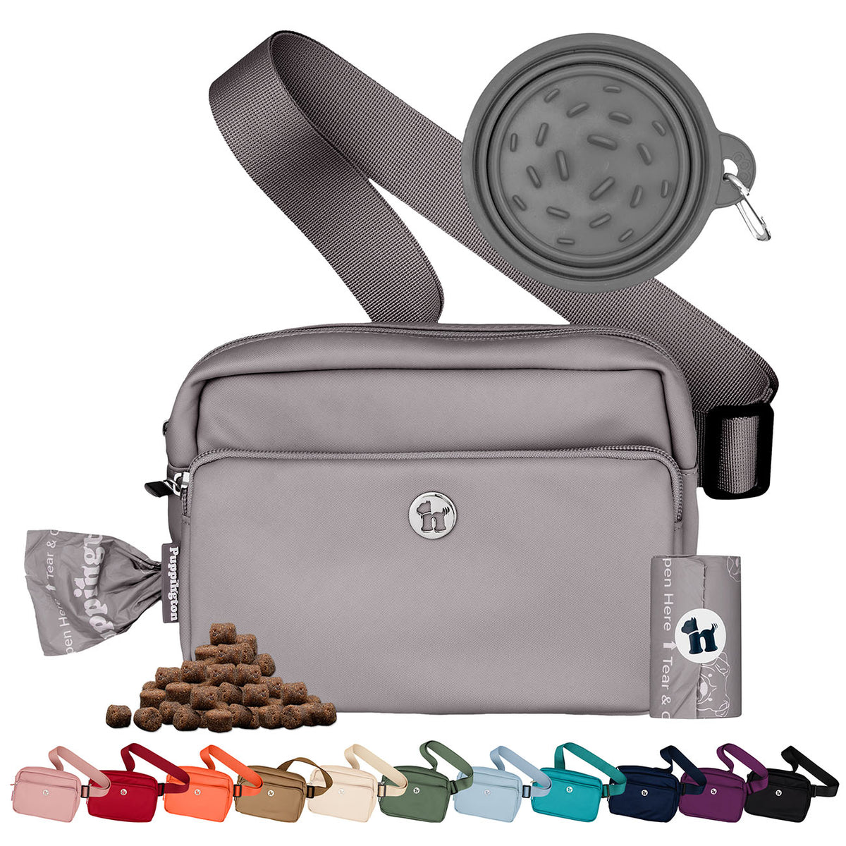 Favorite Things 2024 | 3-in-1 Crossbody Dog Bag, Bowl & Poop