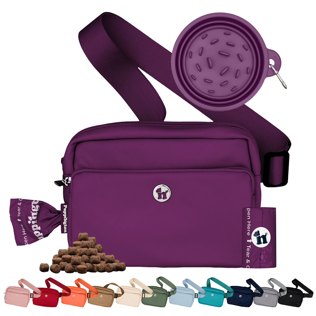 ◇depound◇ poodle bag (3 colors) Favorite Things 2024 | 3-in-1 Crossbody Dog Bag, Bowl & Poop